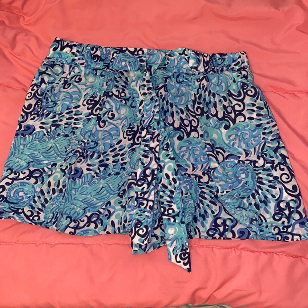 Lilly Pulitzer Mylee Tie Front Shorts